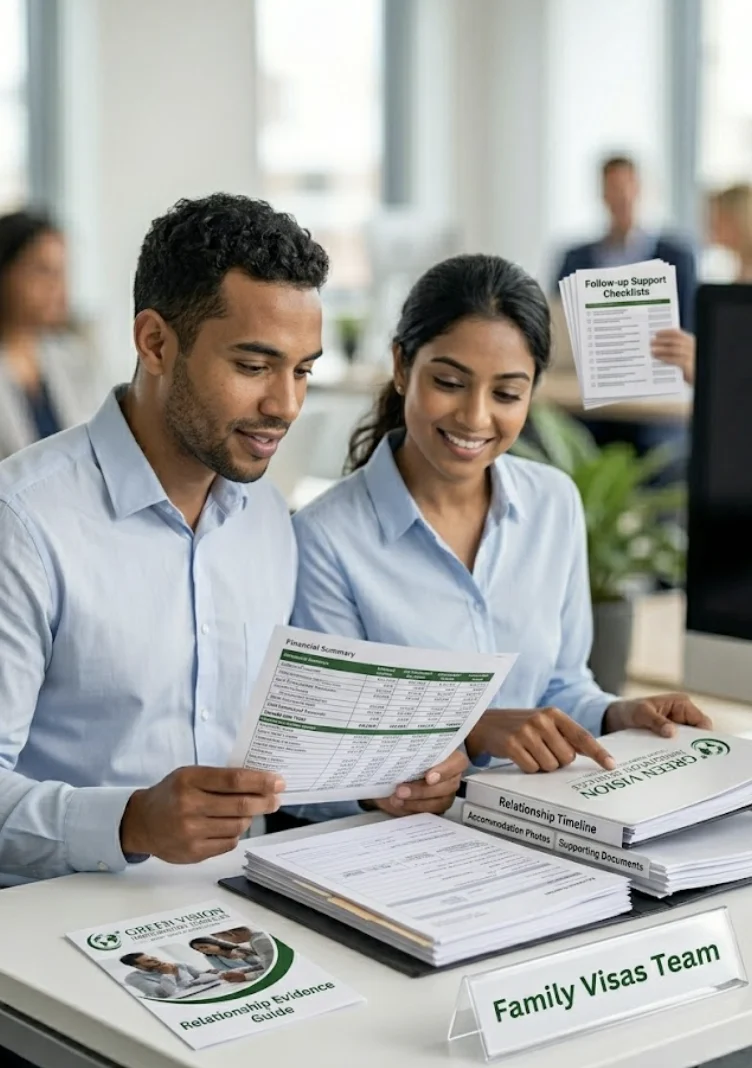 UK spouse and partner visa application preparation